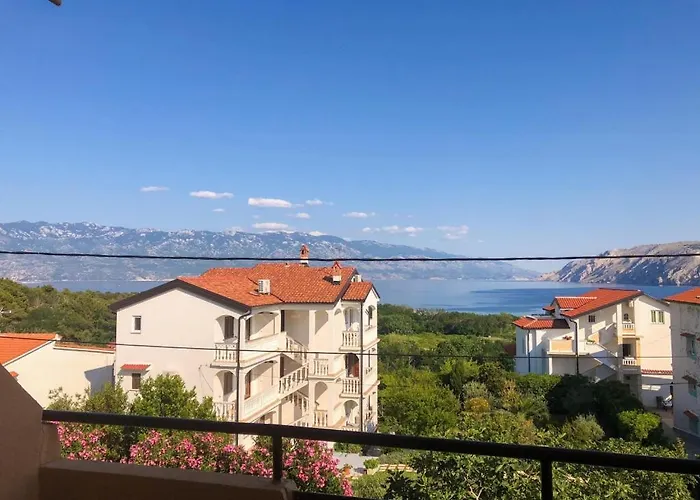 In With Sea View, Balcony, Air Conditioning, Wi-fi Appartement Lopar